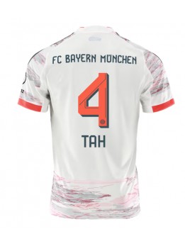 Billige Bayern Munich Jonathan Tah #4 Bortedrakt 2025-26 Kortermet